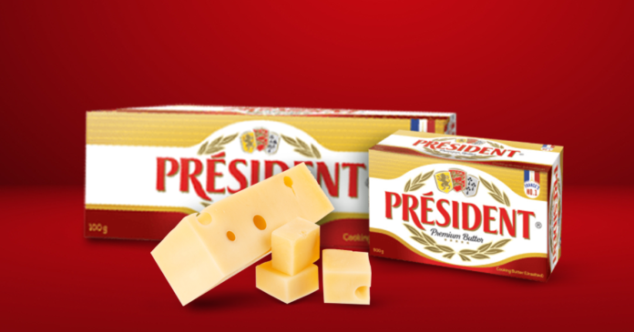 President india unsalted butter with cheese blocks