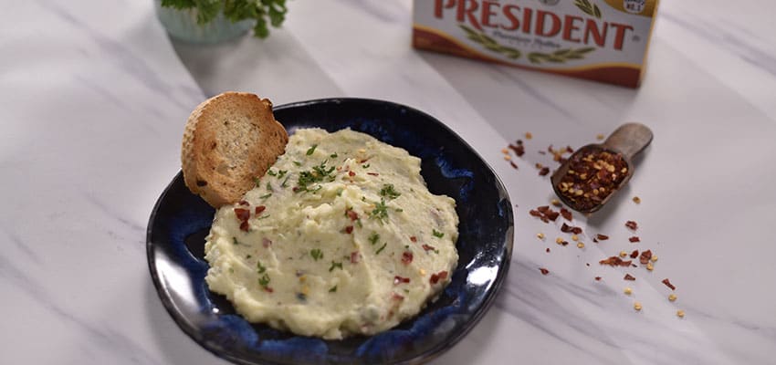 Mashed Potato Recipe - President Butter